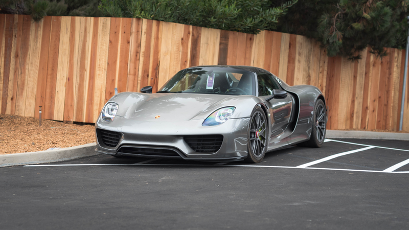 There were fewer 918s than P1 and LaFerraris this year